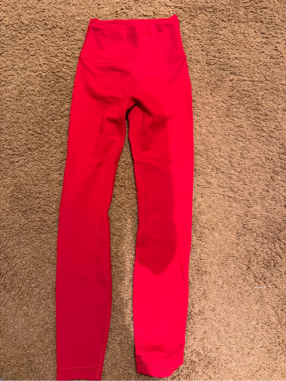 Lululemon red leggings